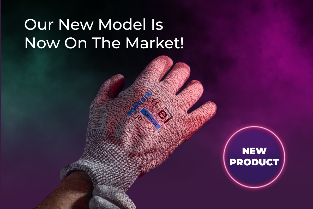 Our New Cut Resistant Working Glove Model Is Now On The Market!